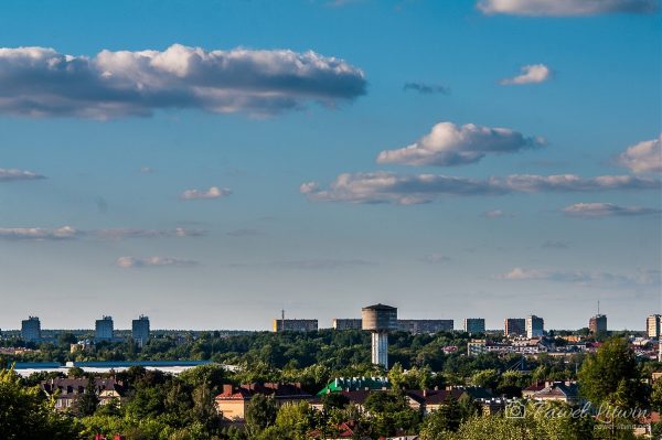 Ostrowiec Świętokrzyski panorama miasta